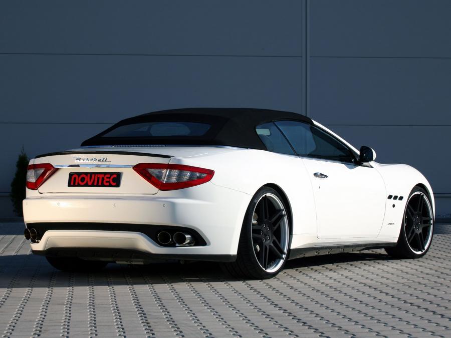  Maserati GranCabrio Tridente by Novitec Rosso 2011 года  (фото 44 из 51)